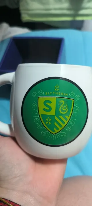 Taza de cerámica Slytherin, Harry Potter
