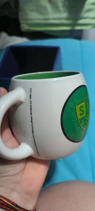 Taza de cerámica Slytherin, Harry Potter