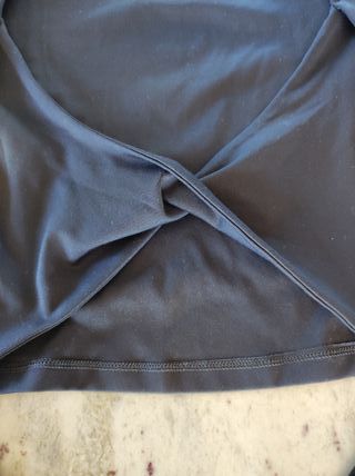 Top Oysho Yoga Negro Talla S