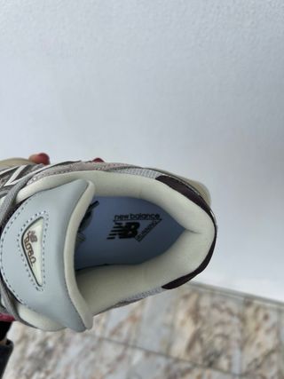 New Balance 9060 bege e castanho
