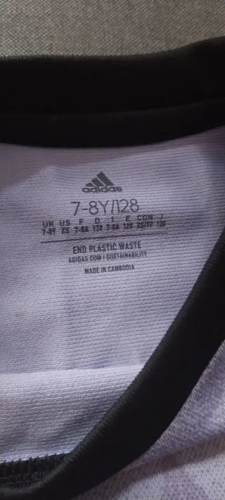 Camiseta Real Madrid Adidas Morada