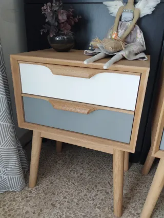 2 Mesitas de noche Maison du Monde