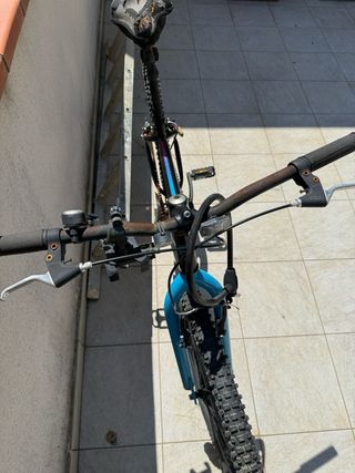 Bicicleta Wildtrack Montaña Negra/Azul