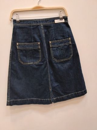 Falda vaquera Diesel azul