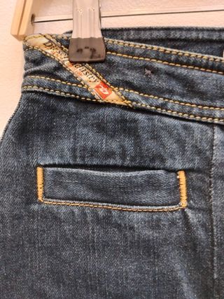 Falda vaquera Diesel azul