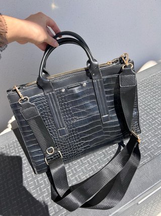 Borsa nera effetto coccodrillo