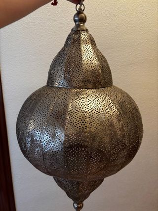 Lámpara colgante estilo árabe