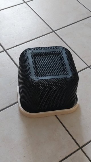 Cesto in rete multiuso nero