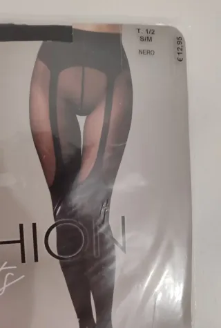 Collant Calzedonia Nero Tg. 1/2 - S/M  Nuovo