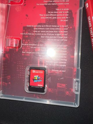 Juegos NinSwitch: Mario Odyssey , GTA y Zeda BOW .