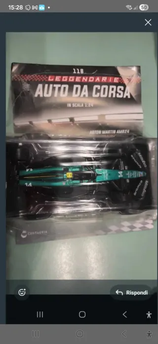 Auto da Corsa Leggendarie 118 Aston Martin