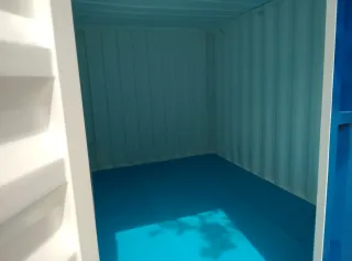 Almacén Container 3m x 2.50m Azul