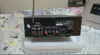 Amplificador Audio AK55 Bluetooth 900W = 50W+50W