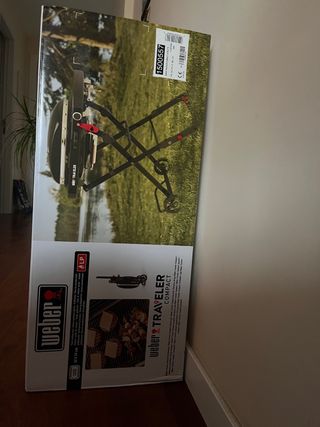 Barbacoa Weber Traveler Compact Gas Nueva