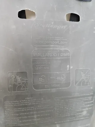 Silla bici portabebés Polisport