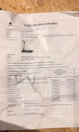 Patinete Eléctrico Xiaomi Pro 2 + Rueda