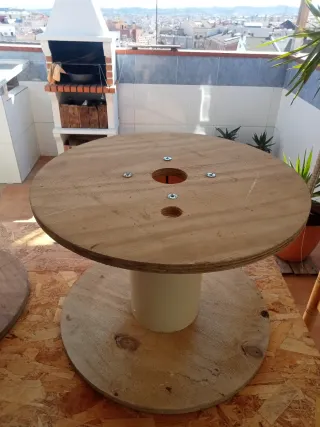 Bobinas de madera para proyectos