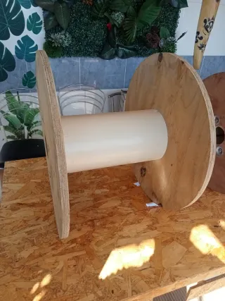 Bobinas de madera para proyectos