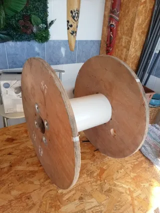 Bobinas de madera para proyectos