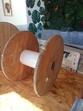 Bobinas de madera para proyectos