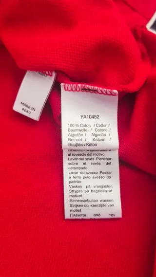 Polo Lacoste Edición Fairplay Rojo