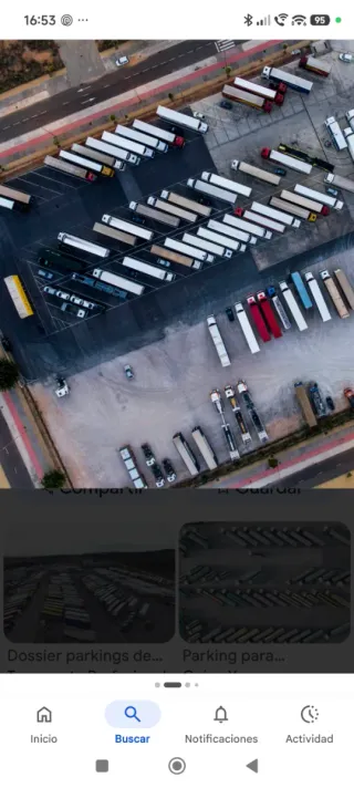 Alquiler plaza de parking para camiones