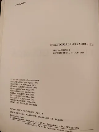 Antiguo libro de FP de Física y Química
