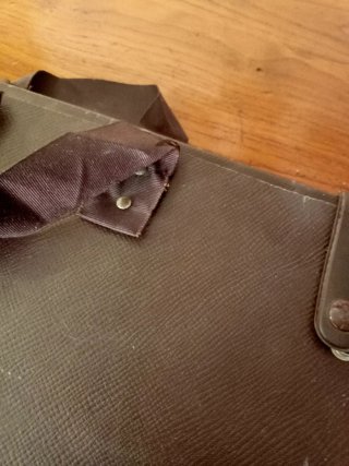 Set 4 pezzi cartella scrivania vintage e altro