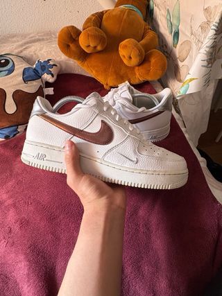 Nike Air Force 1 Low Original white and brown