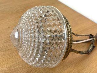 Antigua lámpara de techo estilo farol