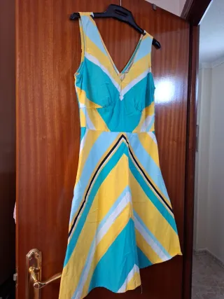 Vestido Verano Morado Talla Única