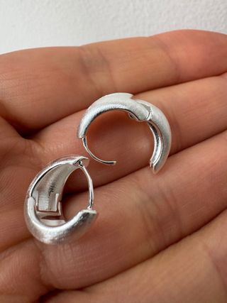 Pendientes Aro Plata 925