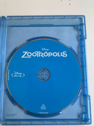 Blu-ray Zootrópolis Disney Español