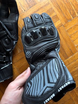 Guanti moto Befast racing in pelle originali