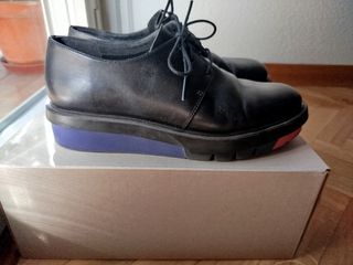 Zapatos Camper Mujer Talla 40 Negro/Rojo