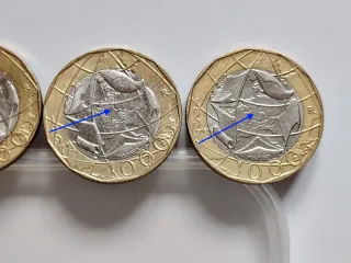 4 Monete Lire 1000 (1997-1998) confini diversi