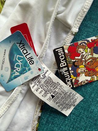 Bikini Brasil Estampado Bambú Talla M