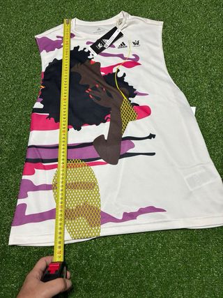 Camiseta Tirantes Adidas x Thebe Magugu Nueva