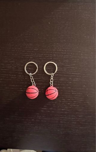 Portachiavi Pallone da Basket (2 pezzi)