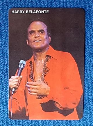Calendário de bolso Harry Belafonte