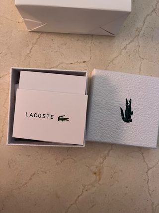 Pulsera Lacoste Acero Dorada Original