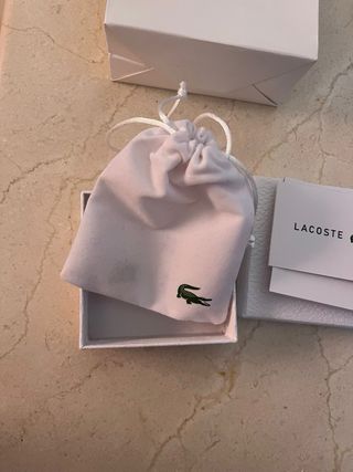 Pulsera Lacoste Acero Dorada Original