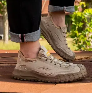 Botas de seguridad beige