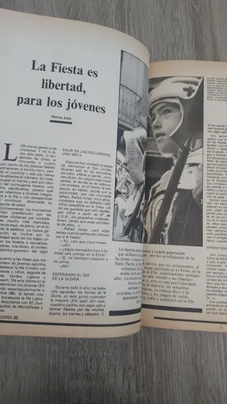 Revista Extra Sant Jordi 1985 Ciudad Alcoy