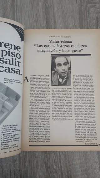 Revista Extra Sant Jordi 1985 Ciudad Alcoy