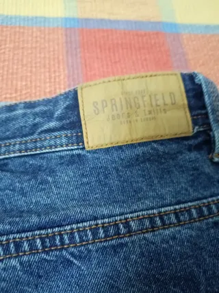 Pantalón corto vaquero azul