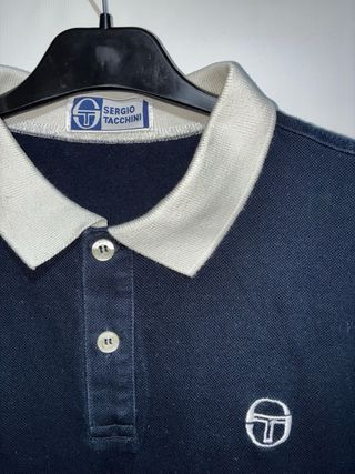 Polo Sergio Tacchini Vintage Rayas Rojas