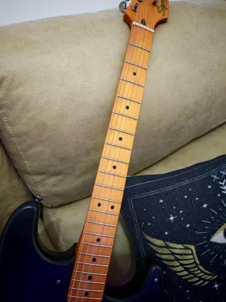 Squier 40th Stratocaster Anniversary Tobacco Aged