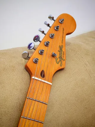 Squier 40th Stratocaster Anniversary Tobacco Aged
