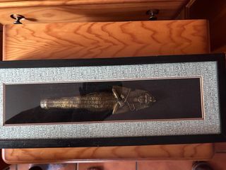 Pareja Cuadros Egipcios Relieve